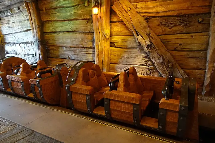 Seven Dwarfs Mine Train cars